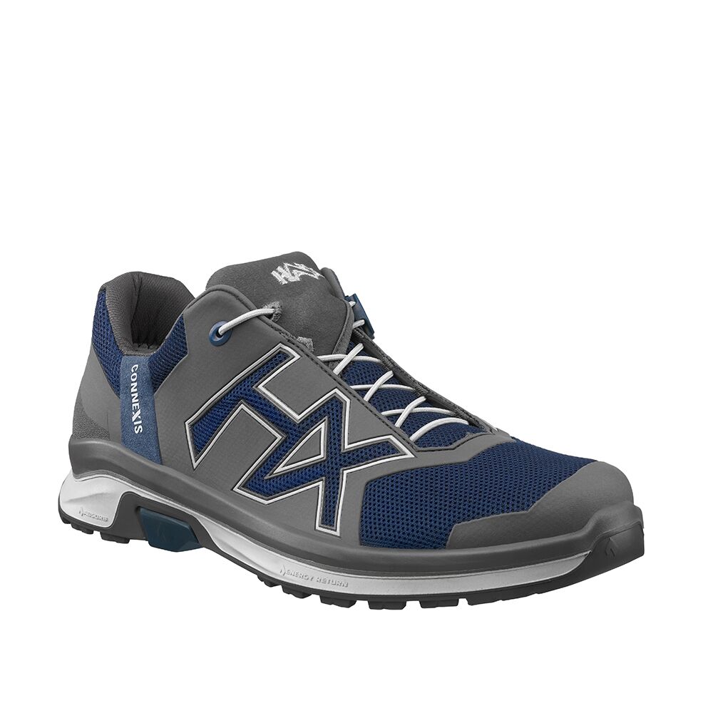 HAIX Halbschuhe CONNEXIS Go Gr. 42 UK 8,0 GTX low navy-grey