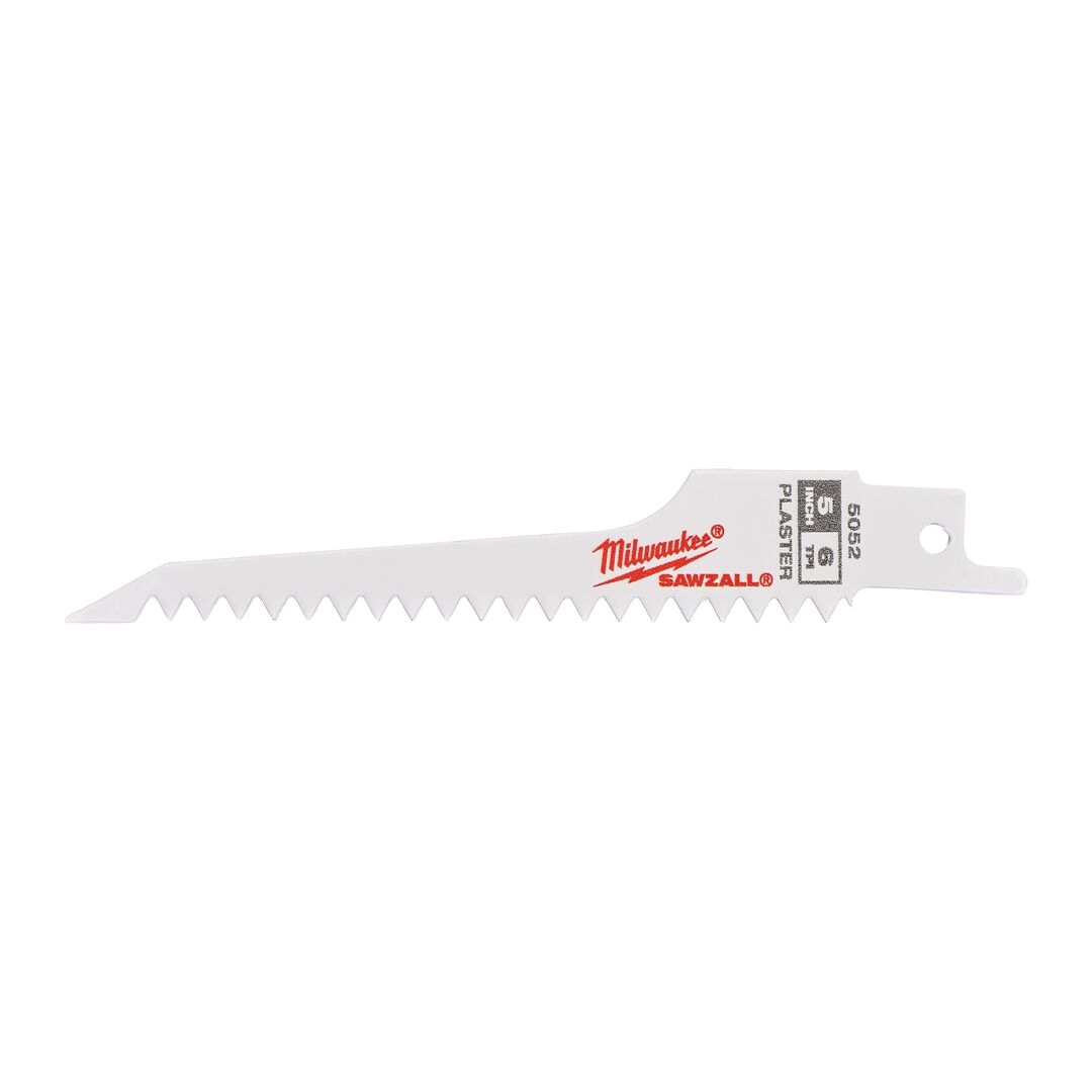 MILWAUKEE Säbelsägeblatt für Gipskarton 125x4,2mm VE 5