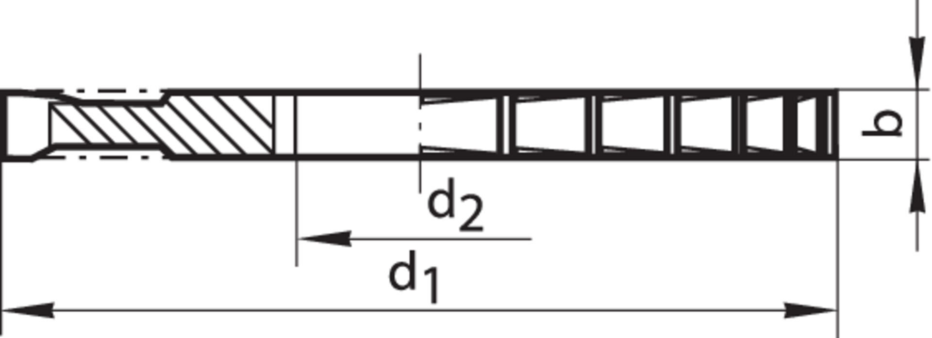 FORMAT Scheibenfräser DIN1834-A HSSE 125x5,0mm