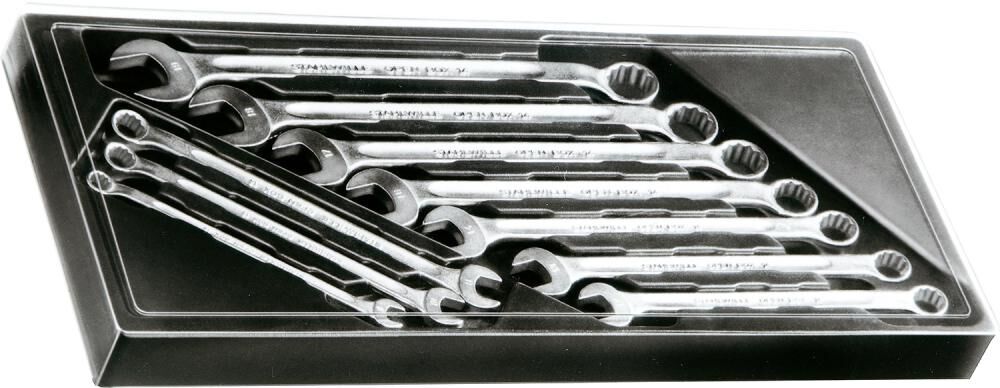 STAHLWILLE Ringmaulschlüssel Set 8-19mm 10-teilig 14/10KT