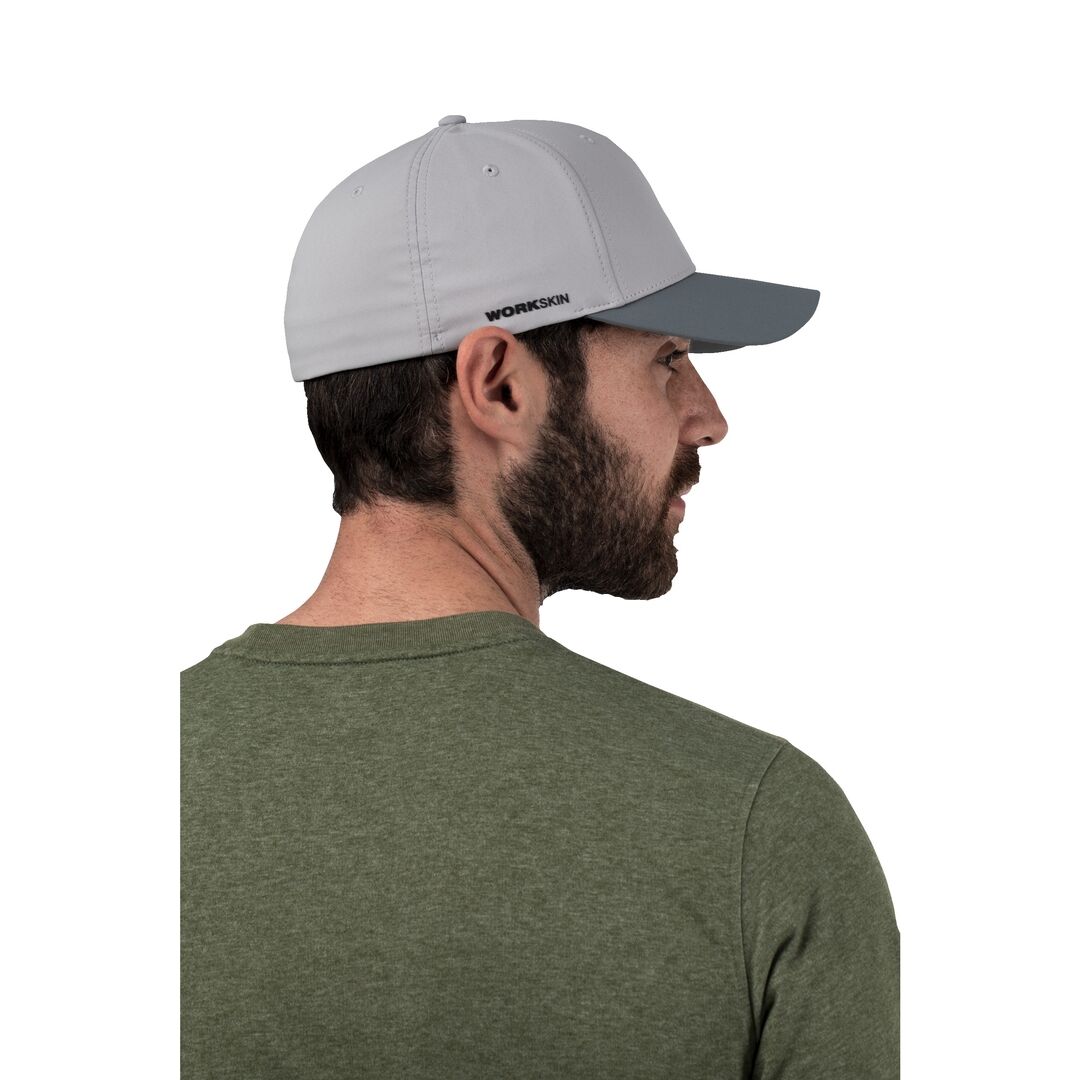 MILWAUKEE Basecap BCPGR-S/M Performance grau mit UV-Schutz