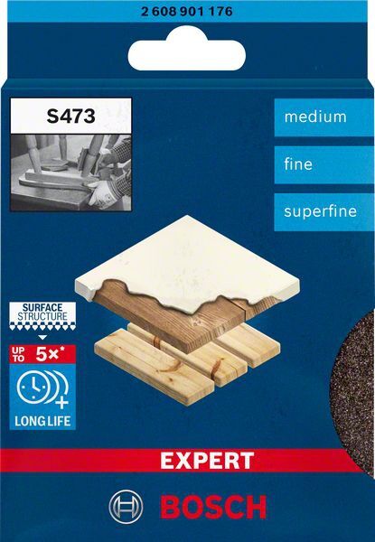 BOSCH Flex Schleifschwamm EXPERT 98x120x13mm m F SF VE 3
