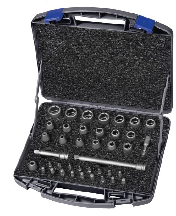 ASW Kraft-Steckschlüssel-Set 3/4" 11-tlg.