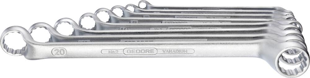 GEDORE Ringschlüssel Set 6-22mm 6030580 8-teilig