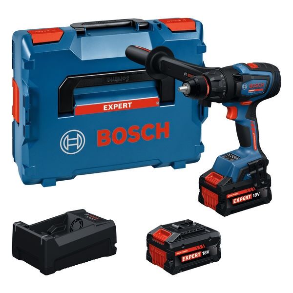 BOSCH Akku-Bohrschrauber EXSR18V-150 2x18V/8,0 Ah, Ladegerät, L-BOXX