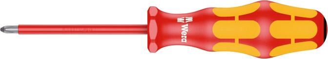 WERA VDE Kreuzschlitz-Schraubendreher Pozidriv 2x100mm PZ