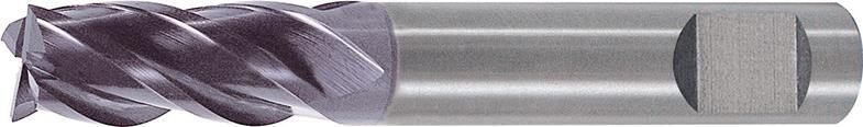 FORMAT Schaftfräser 25,0mm D25mm WN K VHM TiALN HB Z4