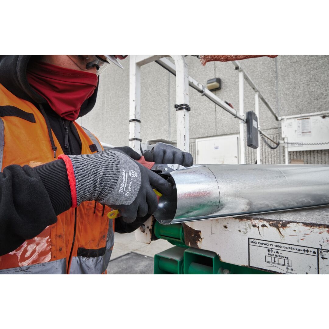 MILWAUKEE Schnittschutzhandschuhe Hi-Vis Klasse 5/E Gr. 9 L