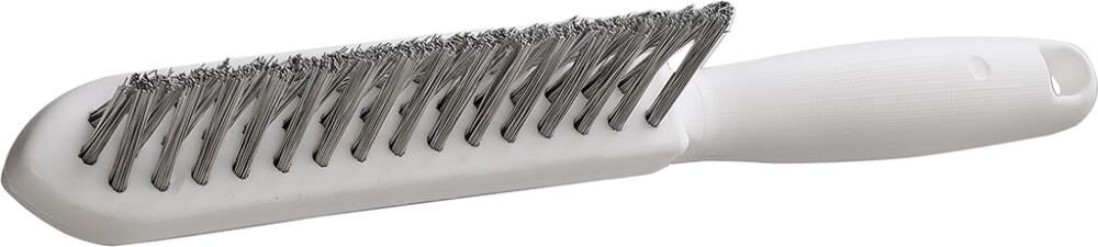 LESSMANN Kehlnahtbürste Kst.-Griff Edelstahl glatt 0,35mm