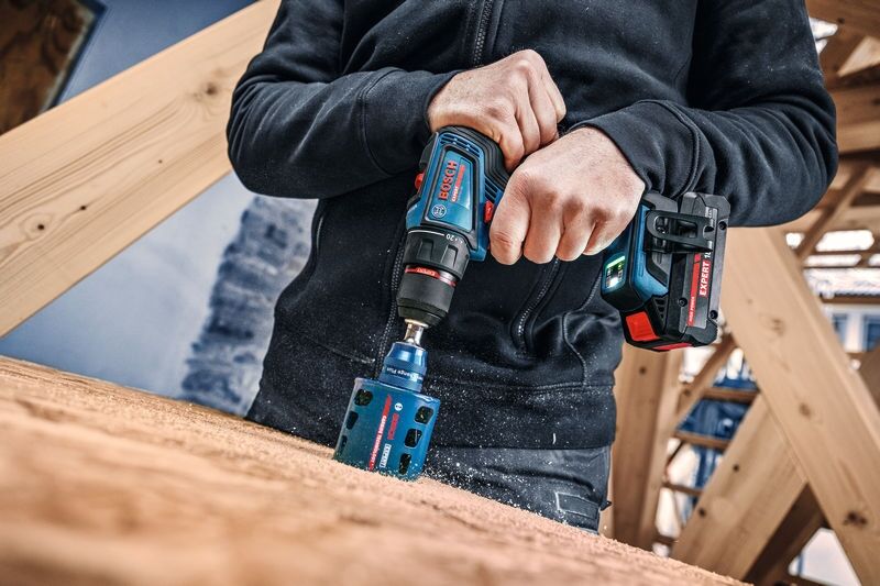 BOSCH EXPERT Akku-Bohrschrauber EXSR18V-90, solo, in L-BOXX