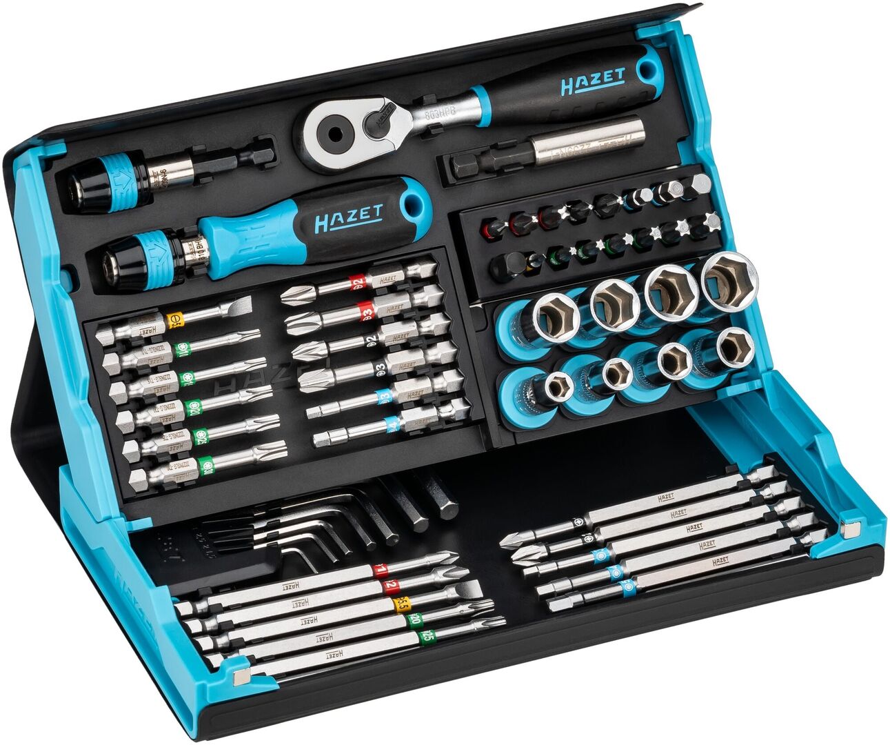 HAZET Smartcase 1/4" Steckschlüssel- & Bit-Set 59-tlg.