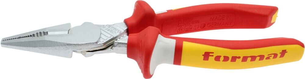 FORMAT Kraft Spitzzange 160mm VDE MIG Zweikomponentenhülle