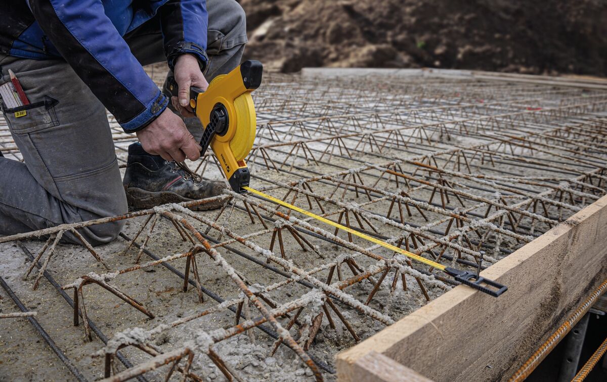 STABILA Rahmenbandmaß LBM 1000 STEEL 50m Stahlband metrische Skala