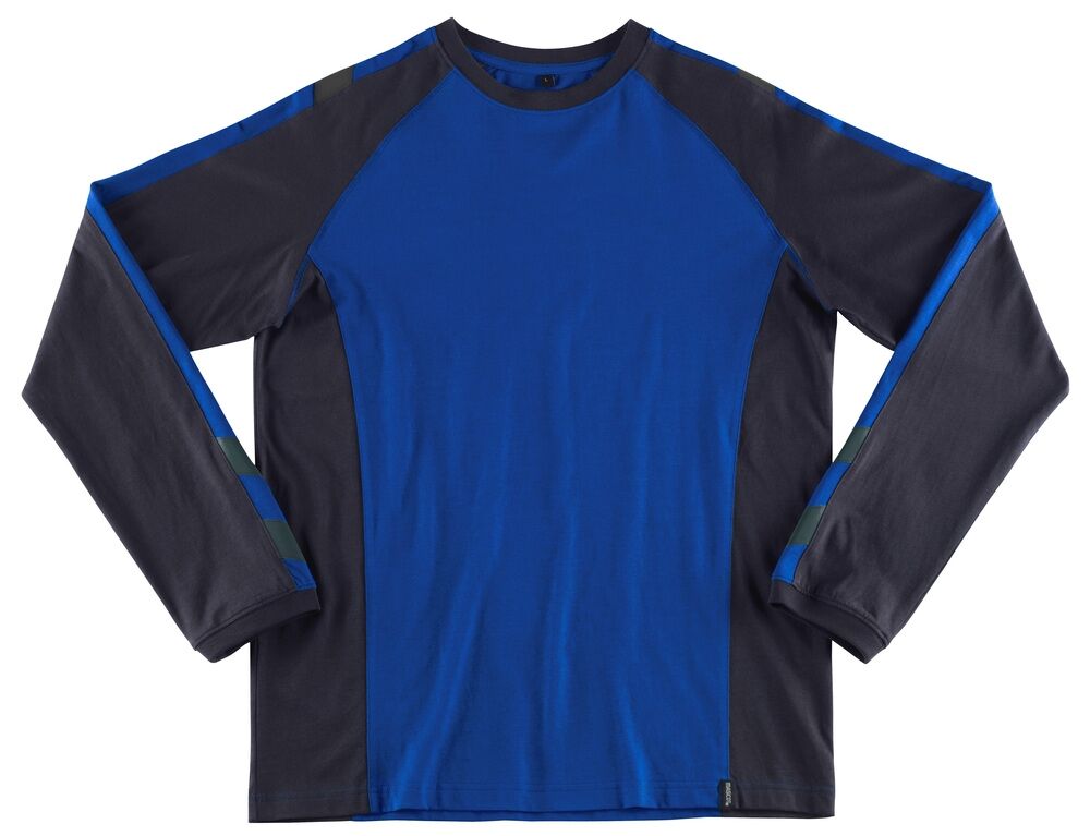 MASCOT T-Shirt Unique Bielefeld Gr. S kornblau/schwarzblau 50568-959