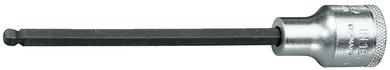 GEDORE Schraubendrehereinsatz 1/2" lang Kugelkopf IN 6mm IN 19 LK 6-140 6162810