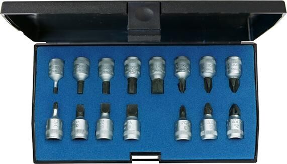 GEDORE Schraubendreher Set 1/4" 15-teilig IN-IS-PH-PZ INS 20 Pm 1815601