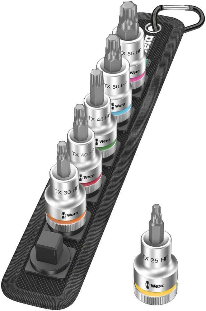 WERA SchraubendreherEins.Grt.1/2" 6tlg. TX mitHaltefür