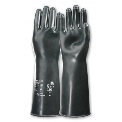 KCL Schutzhandschuhe BUTOJECT 898 Gr. 11 350mm schwarz