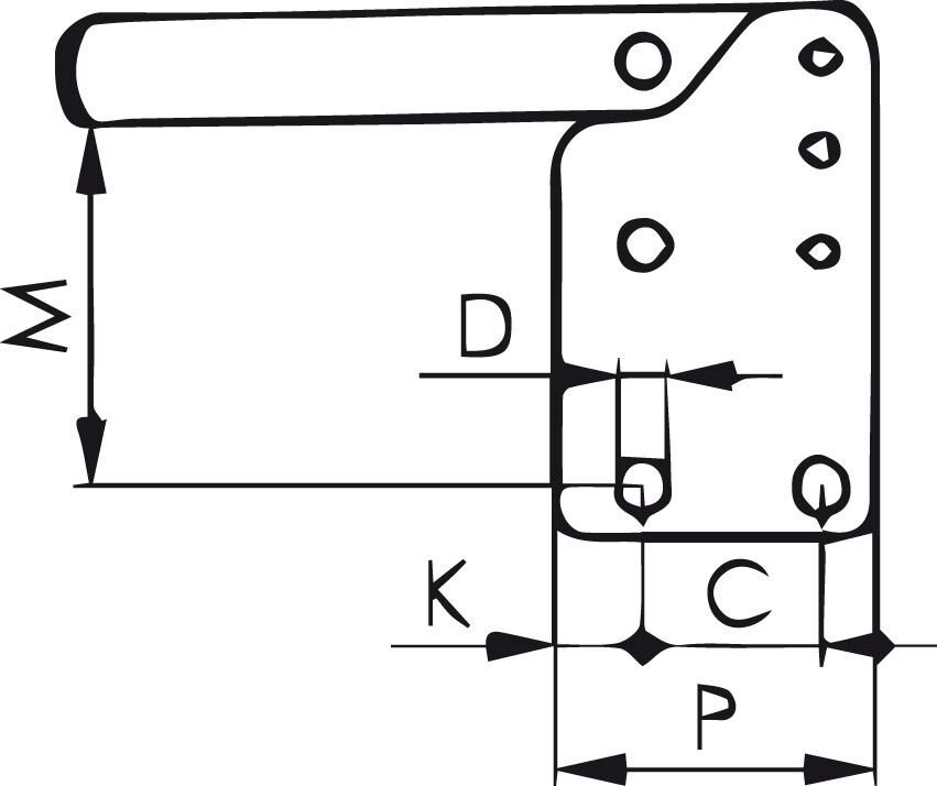 AMF Senkrechtspanner 6802 Gr. 4