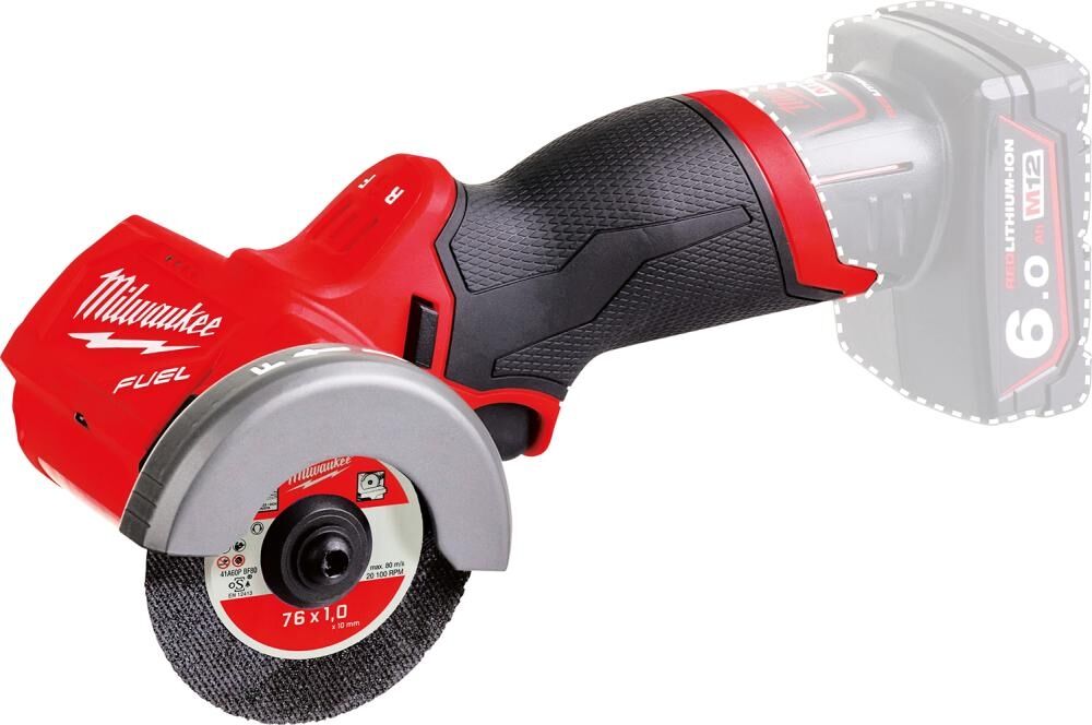 MILWAUKEE Akku-Multimaterialschneider M12 FCOT-0X ohne Akku & Ladegerät in HD-Box