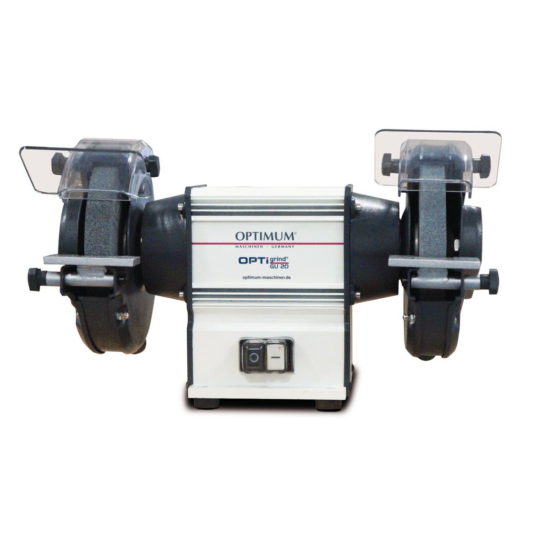 OPTIMUM Doppelschleifmaschine GU 18 Scheiben D 175x25mm 230V 450W 3101510