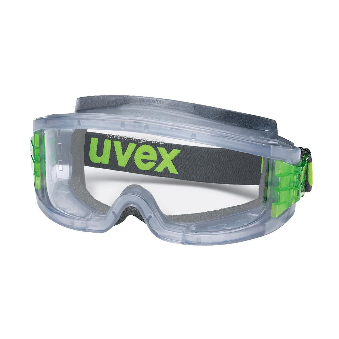 UVEX Vollsichtbrille ultravision CA + Schaumstoff AF klar grau/transparent 9301.716