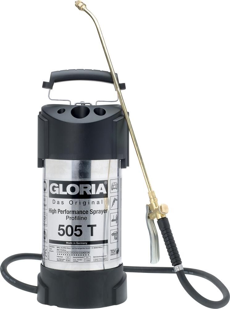 GLORIA Hochleistung ssprühgerät Edelstahl Typ 505T