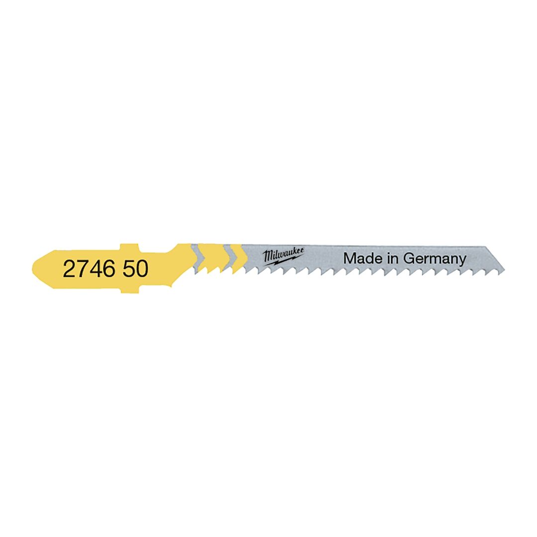 MILWAUKEE Stichsägeblatt T119BO 50x2mm Holz Kurvenschnitte