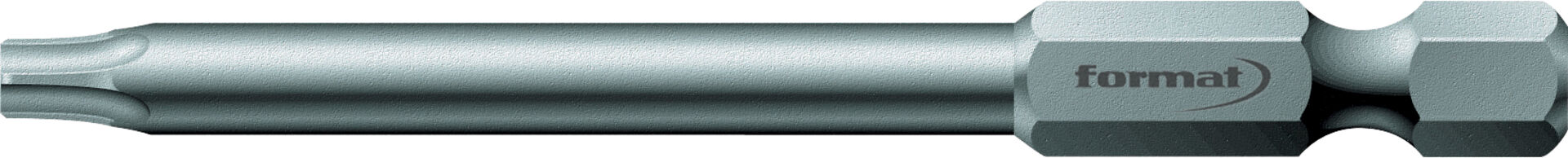 FORMAT Bit zähhart 1/4" DIN3126 E 6,3 TX T25x89mm