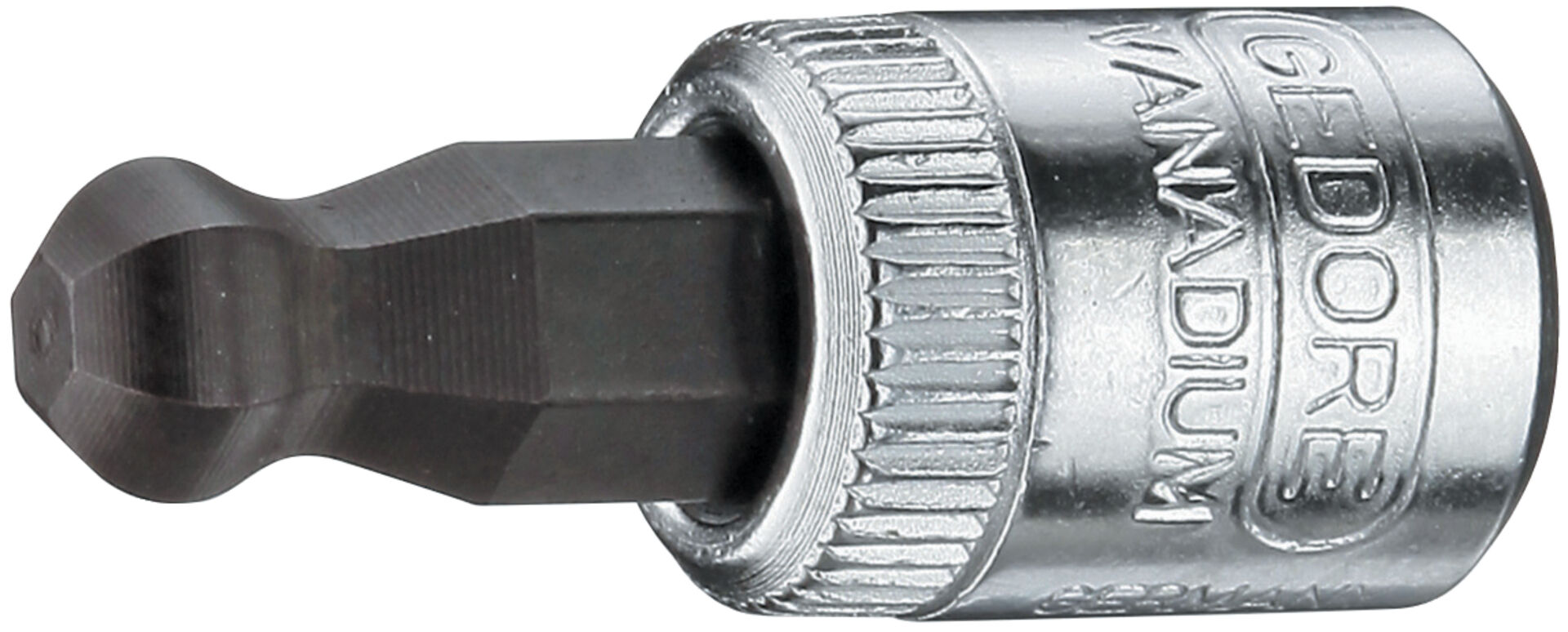 GEDORE Schraubendrehereinsatz 1/4" Kugelk. Innen- 6kt 4mm IN 20 K 4 2219409