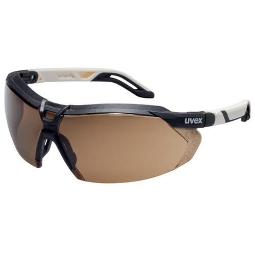UVEX Schutzbrille i-5 exc. AS AF CBR23 weiß/schwarz 9183.223