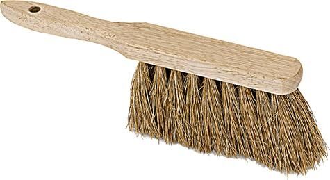 NÖLLE Industrie-Handfeger Kokos 28 cm Holz unlackiert