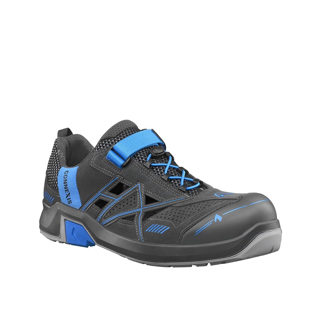 HAIX Sicherheitssandalen CONNEXIS S1 Gr. 37 UK 4.5 black/blue Safety AIR Low