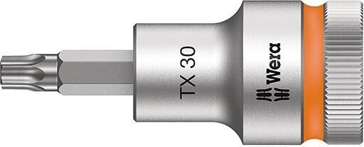 WERA Schraubendrehereinsatz 1/2" T30x60mm Haltefunktion