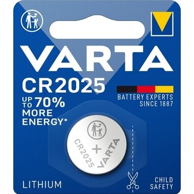 VARTA Knopfzelle CR2025 3V 170mAh Lithium 06025101401
