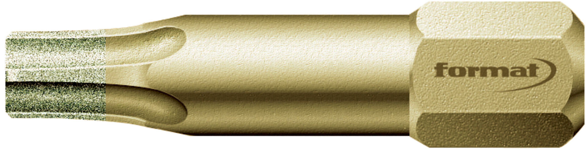 FORMAT Diamantbit 1/4" DIN3126C 6,3 TORX T15x25mm