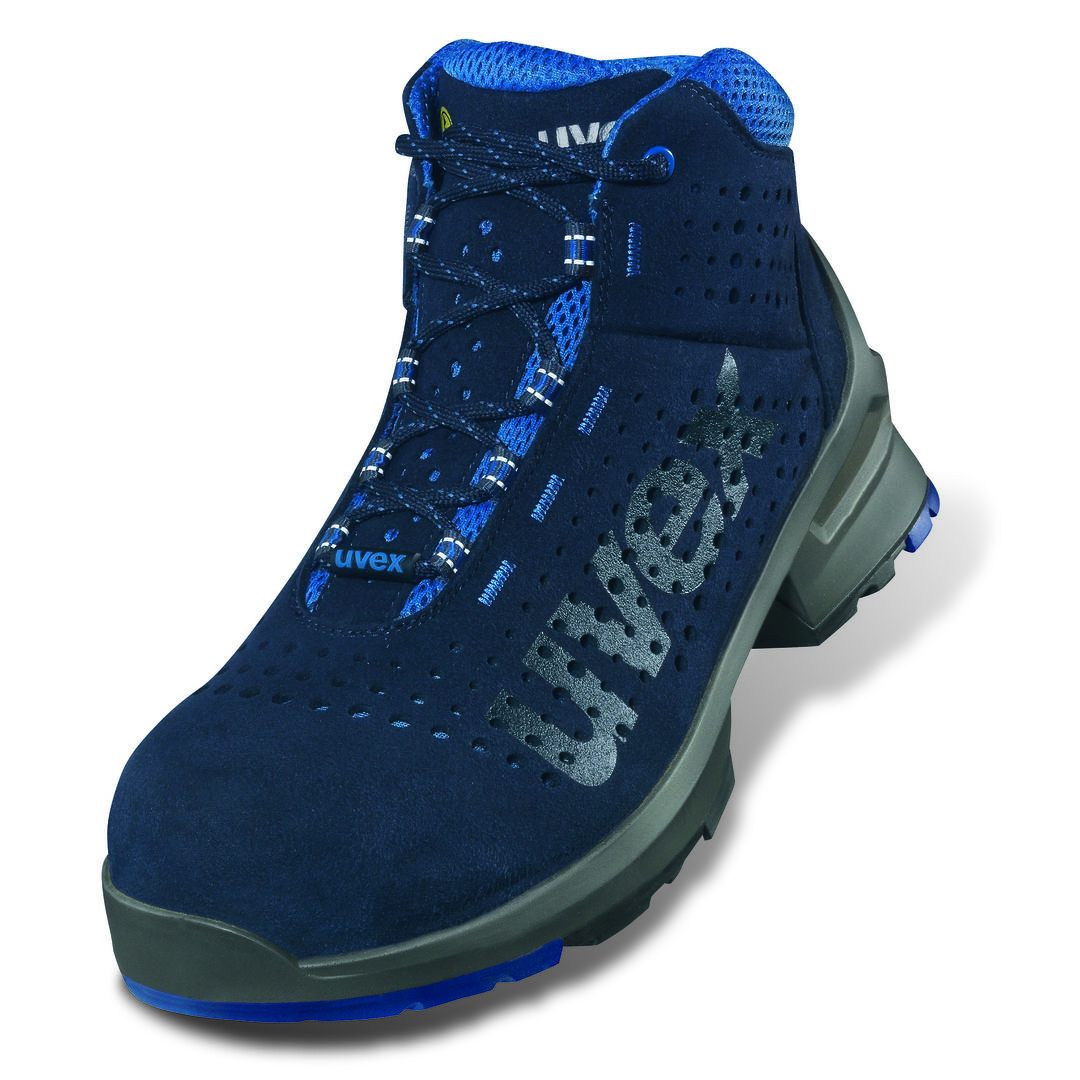 UVEX Sicherheitsstiefel S1 SRC Gr. 46 W11 blau perforiert 8532.0