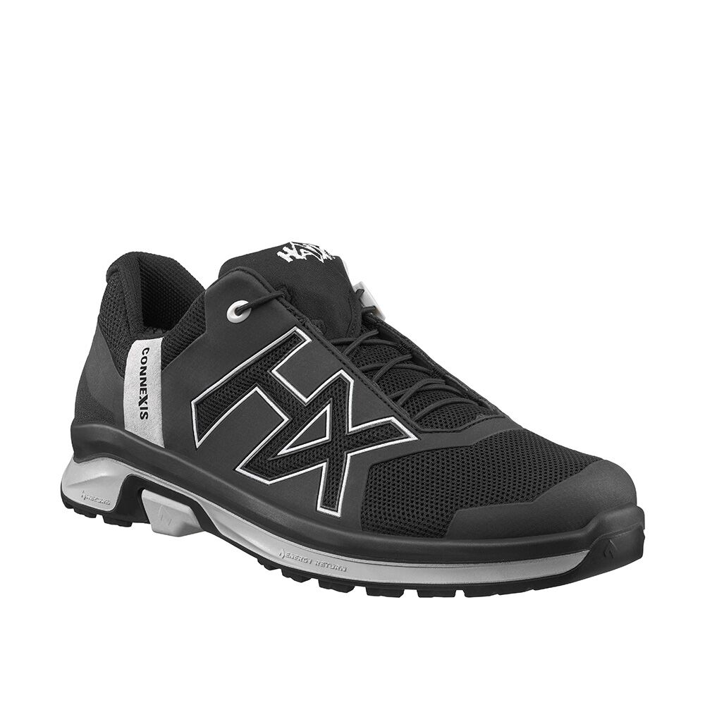 HAIX Halbschuhe CONNEXIS Go Gr. 39 UK 6,0 GTX low black-silver