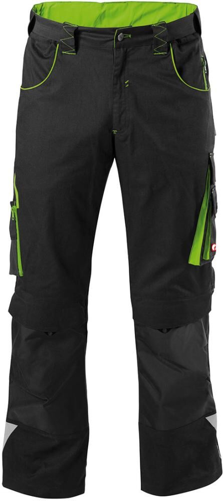 FORTIS Bundhose 24 schwarz/limegreen Gr. 54