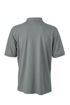 JAMES & NICHOLSON Polo Shirt dark-grey Gr. XL