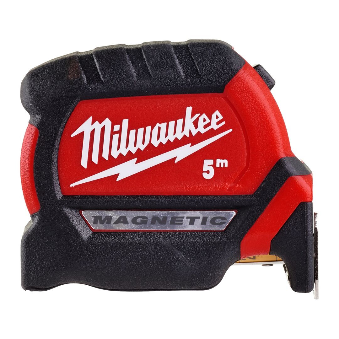 MILWAUKEE Premium-Bandmaß 5m magnetisch 27mm breites Band