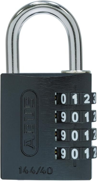 ABUS Zahlen-Hangschloss 144/40 schwarz Lock-Tag