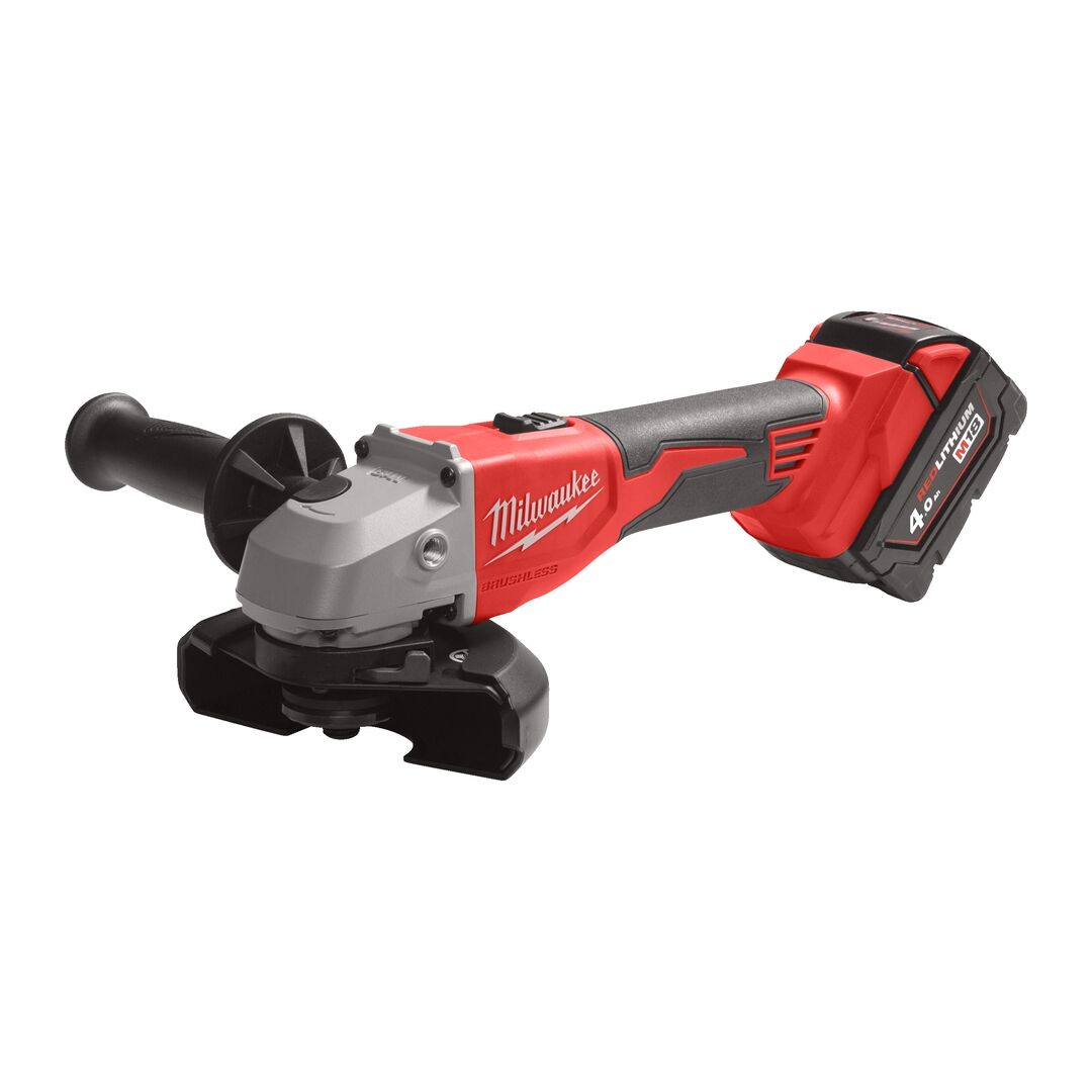MILWAUKEE Akku-Winkelschleifer M18 BLSAG125X-402X 2x18V 4Ah Ladegerät