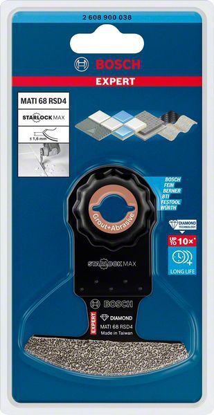 BOSCH Diamant-Segmentsägeblatt MATI68RSD4 Expert Starlock