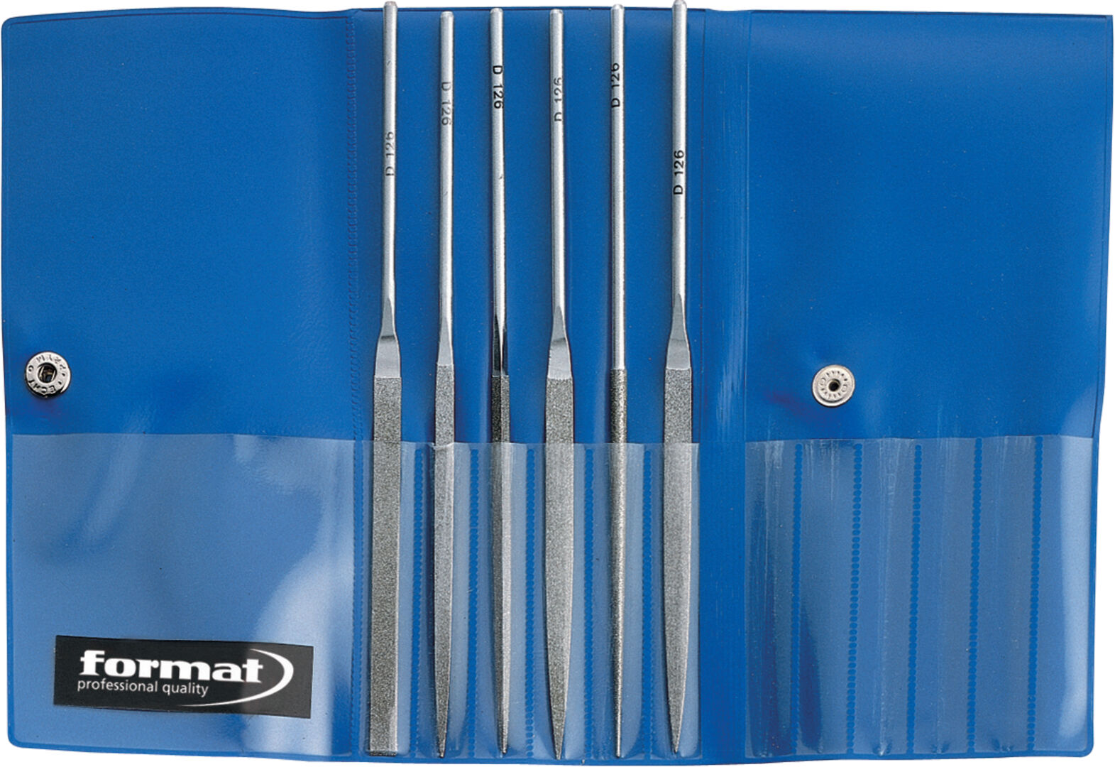 FORMAT Diamant-Nadelfeilen-Set 6-teilig