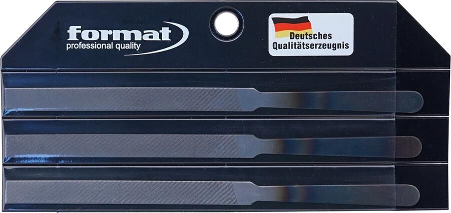 FORMAT Kontaktfeilen Set 3-teilig 140mm H2