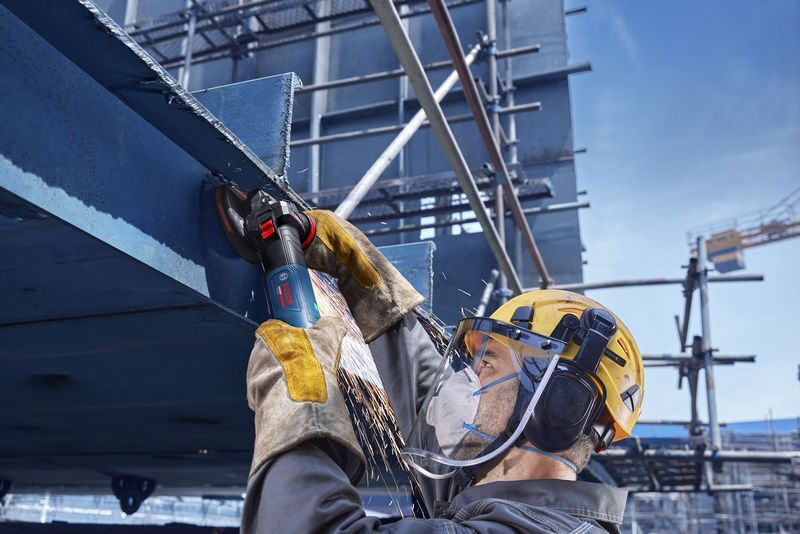 BOSCH Winkelschleifer EXWS20-125B im Karton