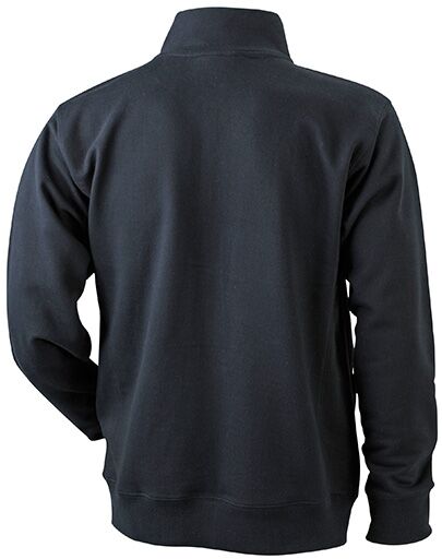 JAMES & NICHOLSON Sweatjacke black Gr. M