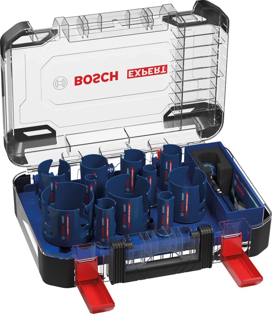 BOSCH Lochsägen Set Expert Construction Material 11-teilig