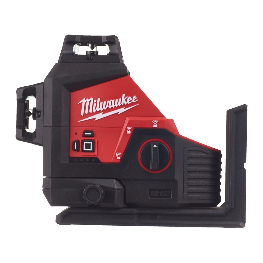 MILWAUKEE Kreuzlinienlaser 3x360° M12 3PL-0C solo